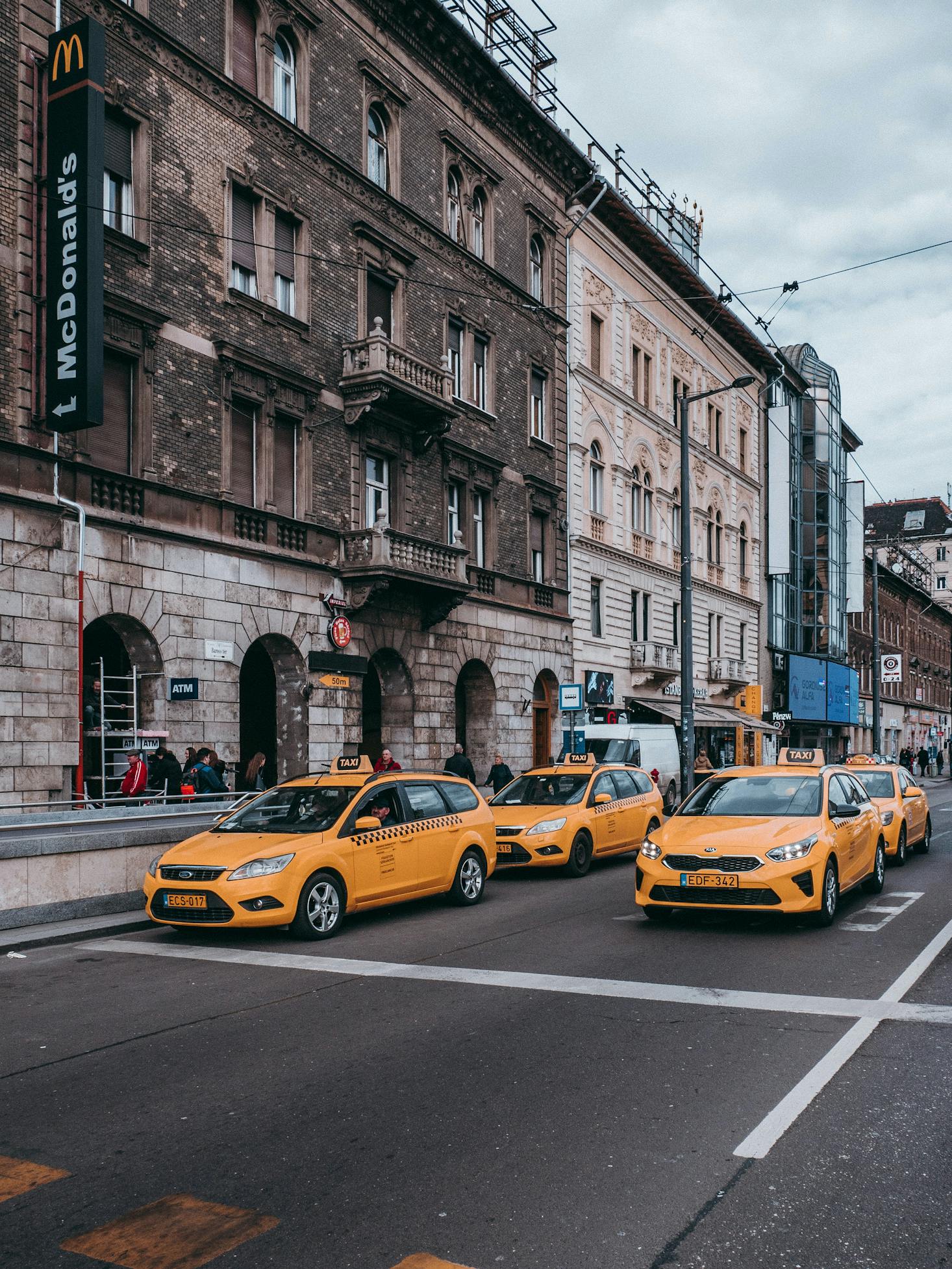 Taxis in Budapest