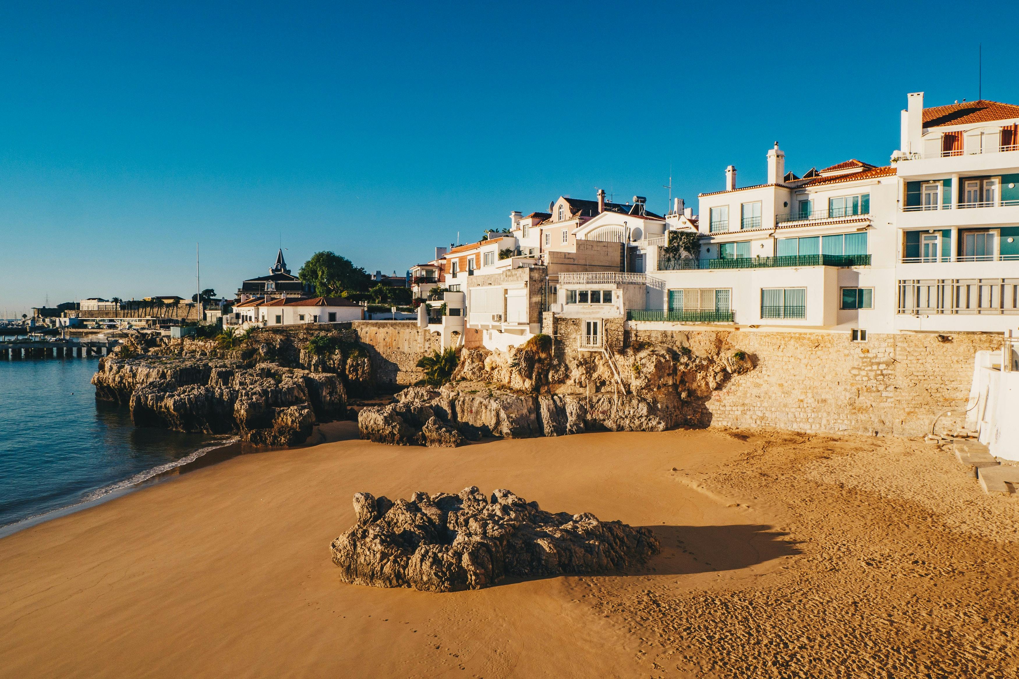 Praia da Conceição near Lisbon