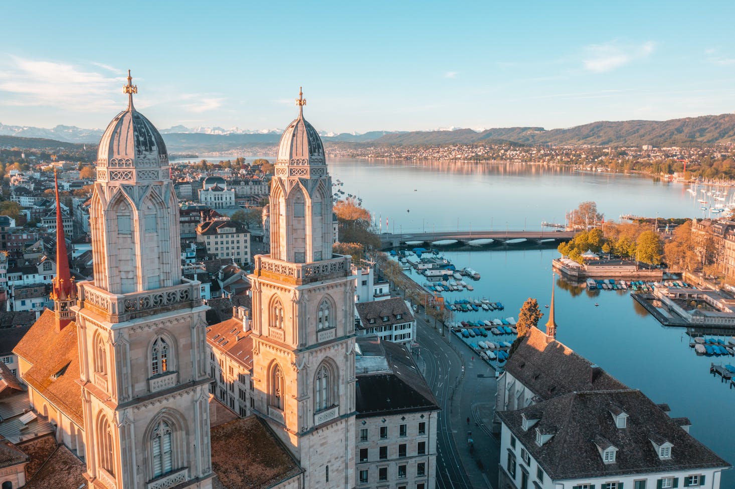 Grossmunster Church in Zurich