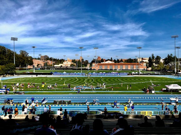 Sports field at UCLA Los Angeles