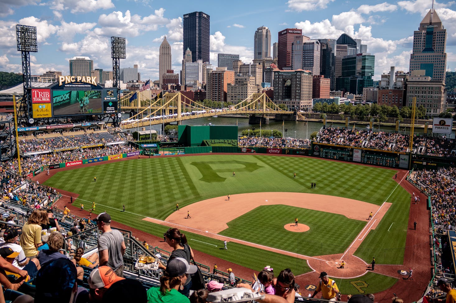  baseball game at PNC Park in Pittsburgh