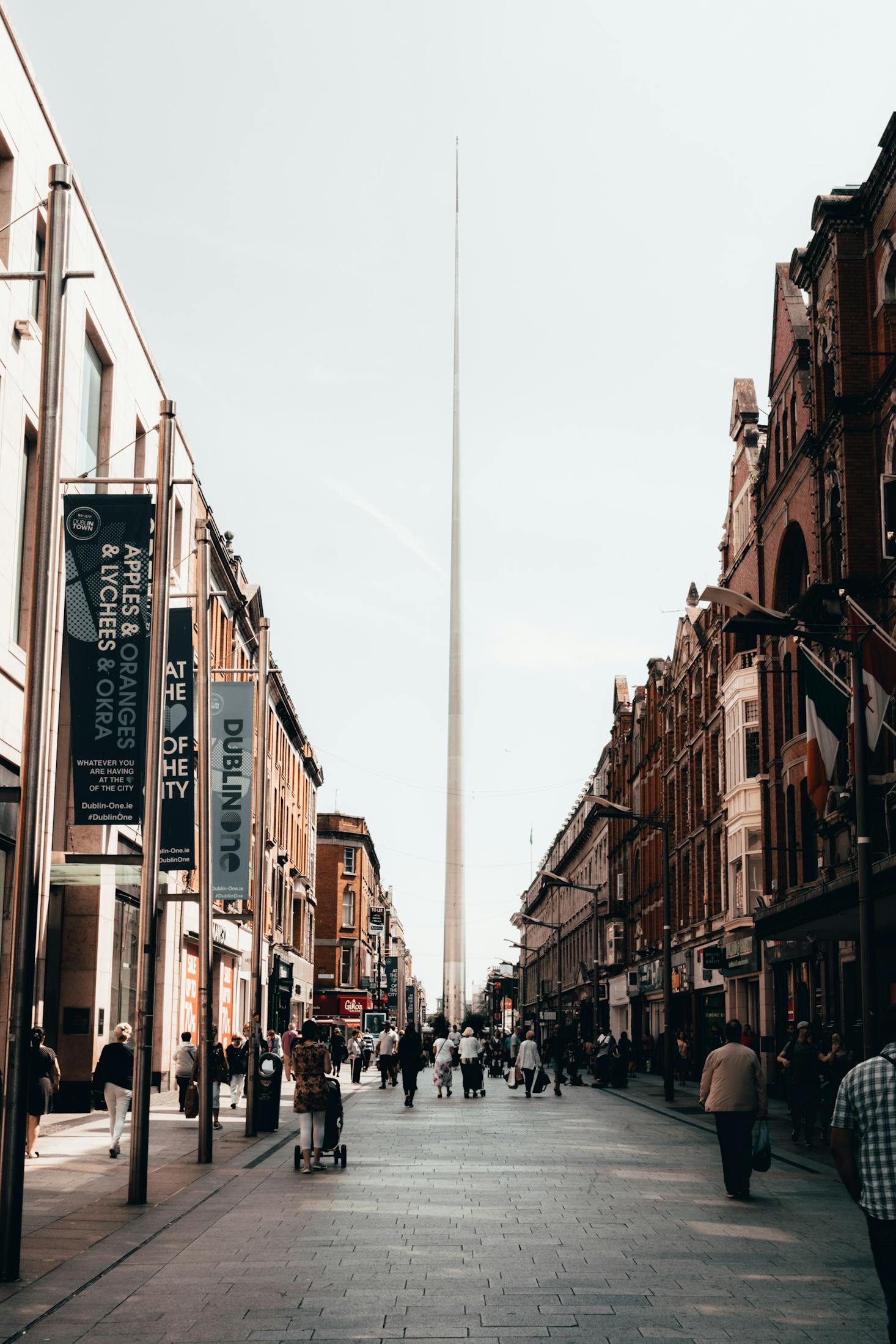 Street in Dublin, Ireland