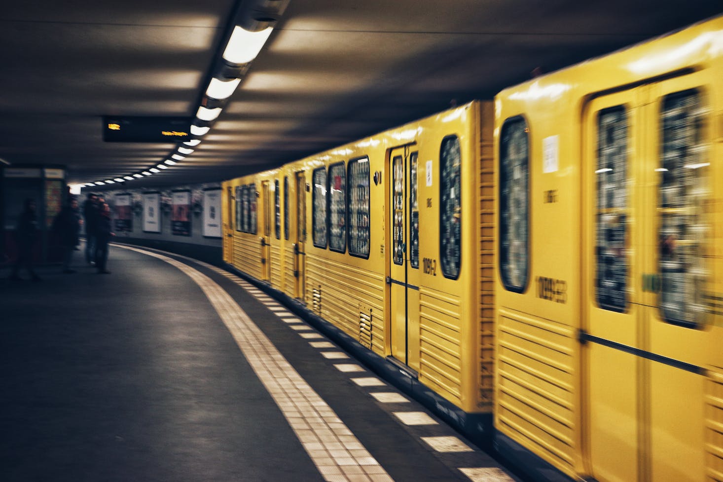 Subway in Berlin, Germany