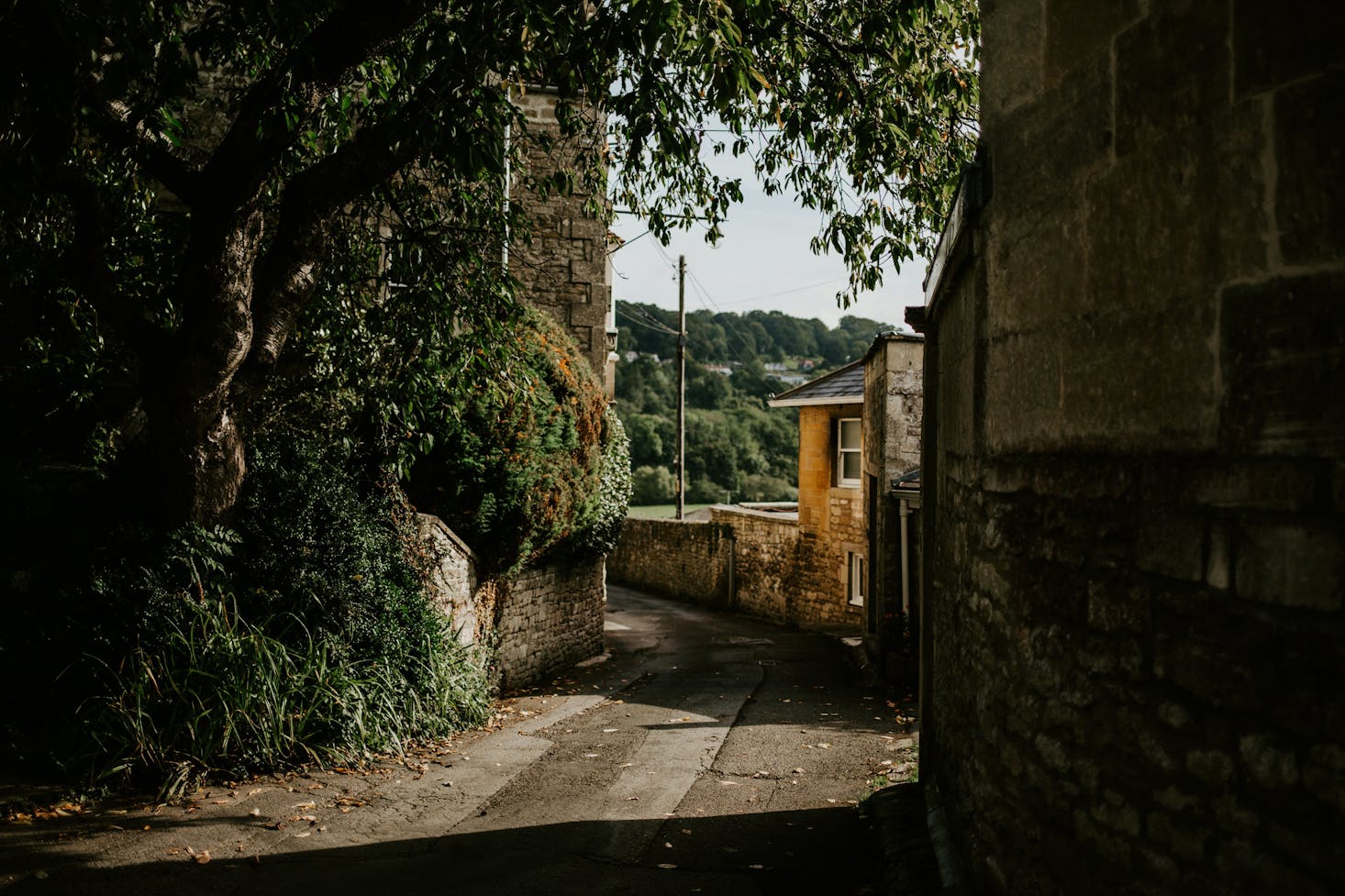 City hikes in Bath, UK