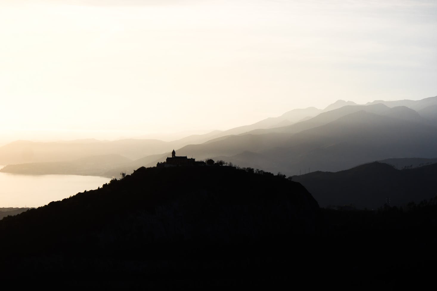 hiking in Genoa, Italy