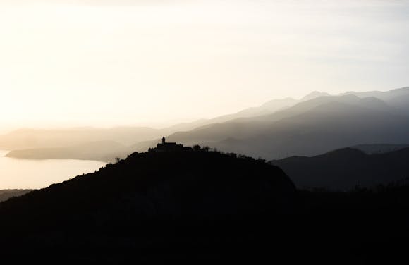 hiking in Genoa, Italy