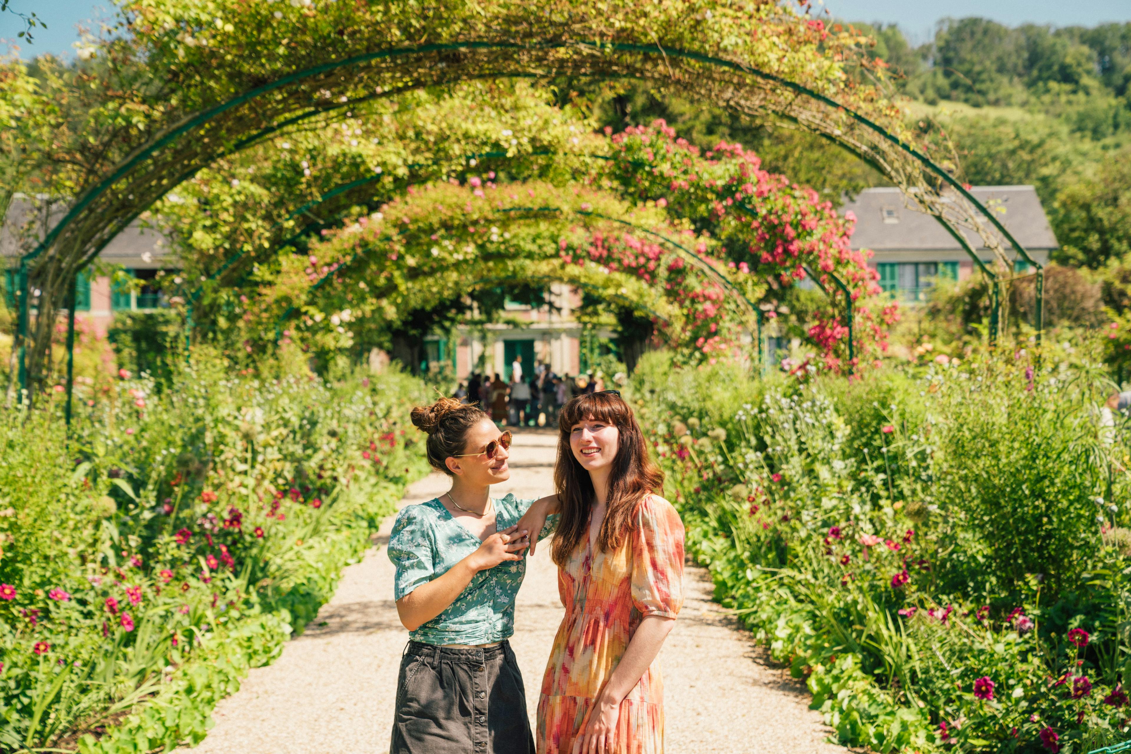 Tourist's Monet's Gardens