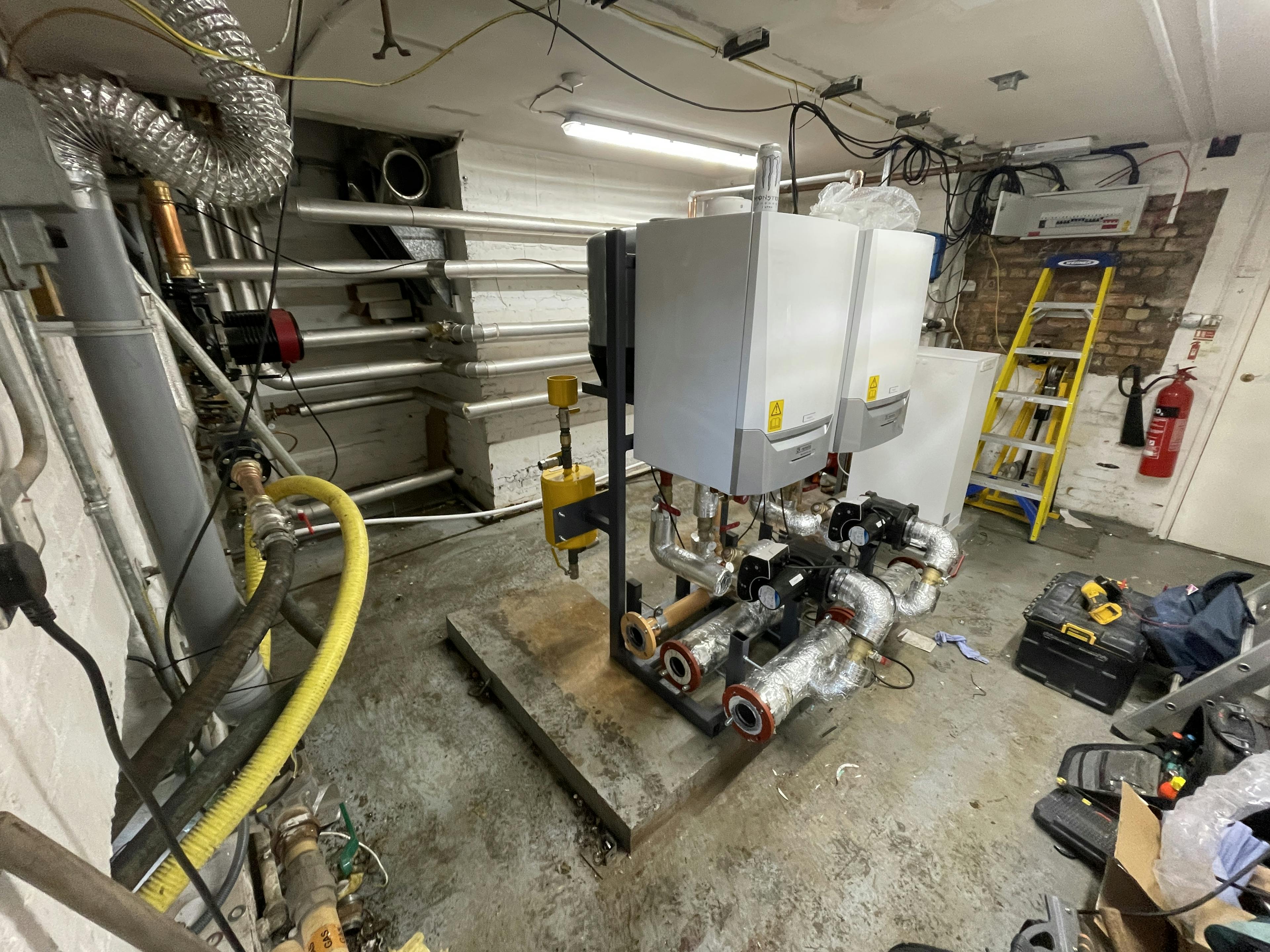 Refurbished plantroom