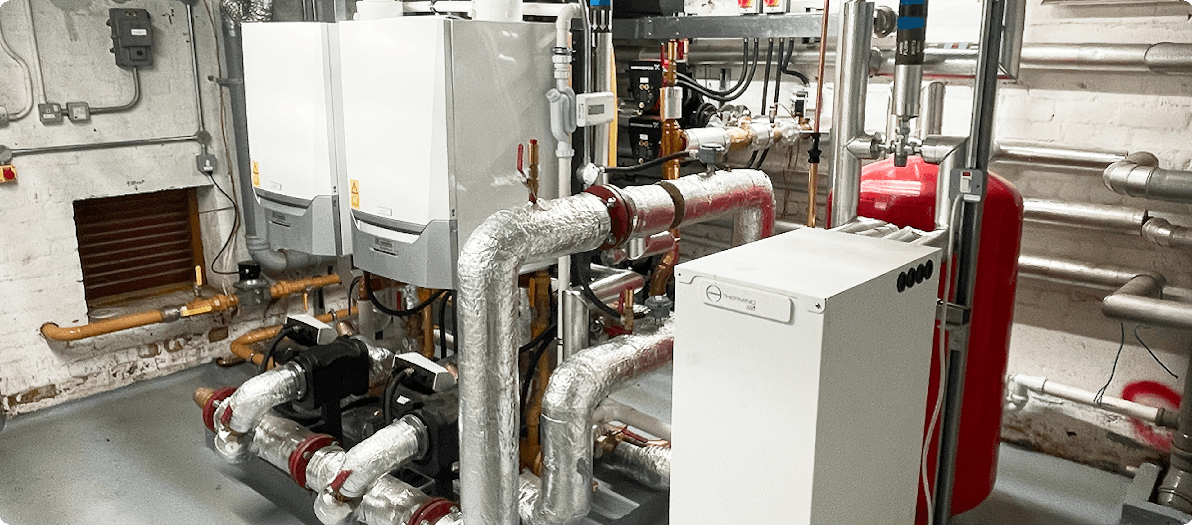 refurbished plantroom