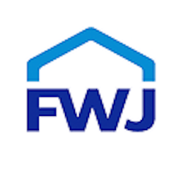 FWJ logo in blue