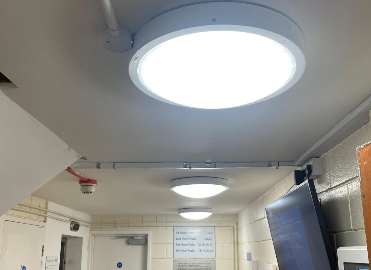 Circular ceiling lights