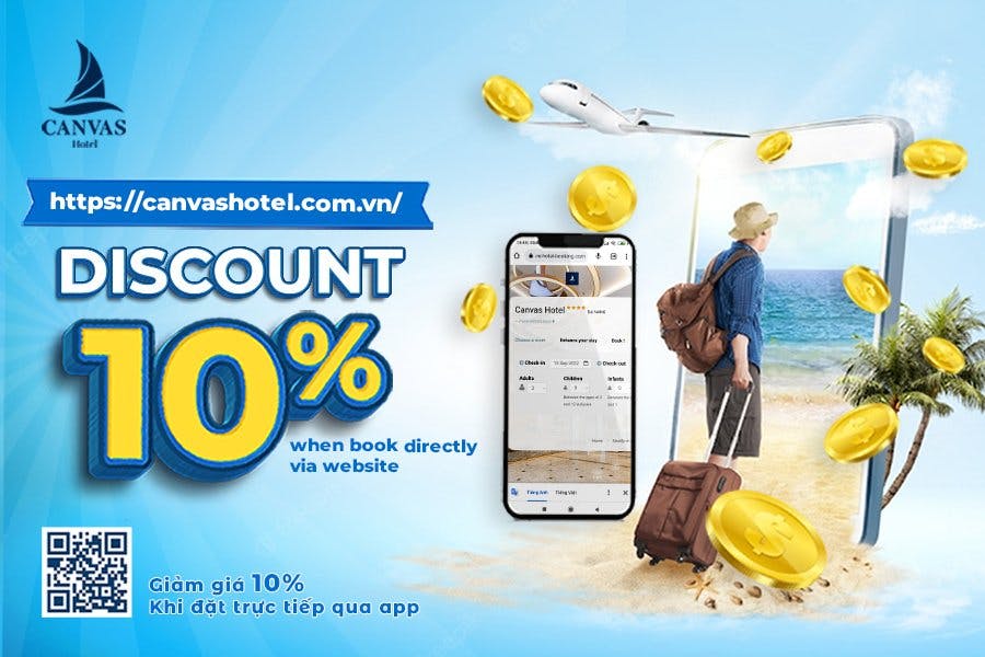 GIẢM GIÁ 10% KHI ĐẶT CHỖ QUA WEBSITE