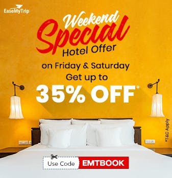 Đặt phòng khách sạn với mức giảm giá lên đến 35% từ thứ sáu đến thứ bảy