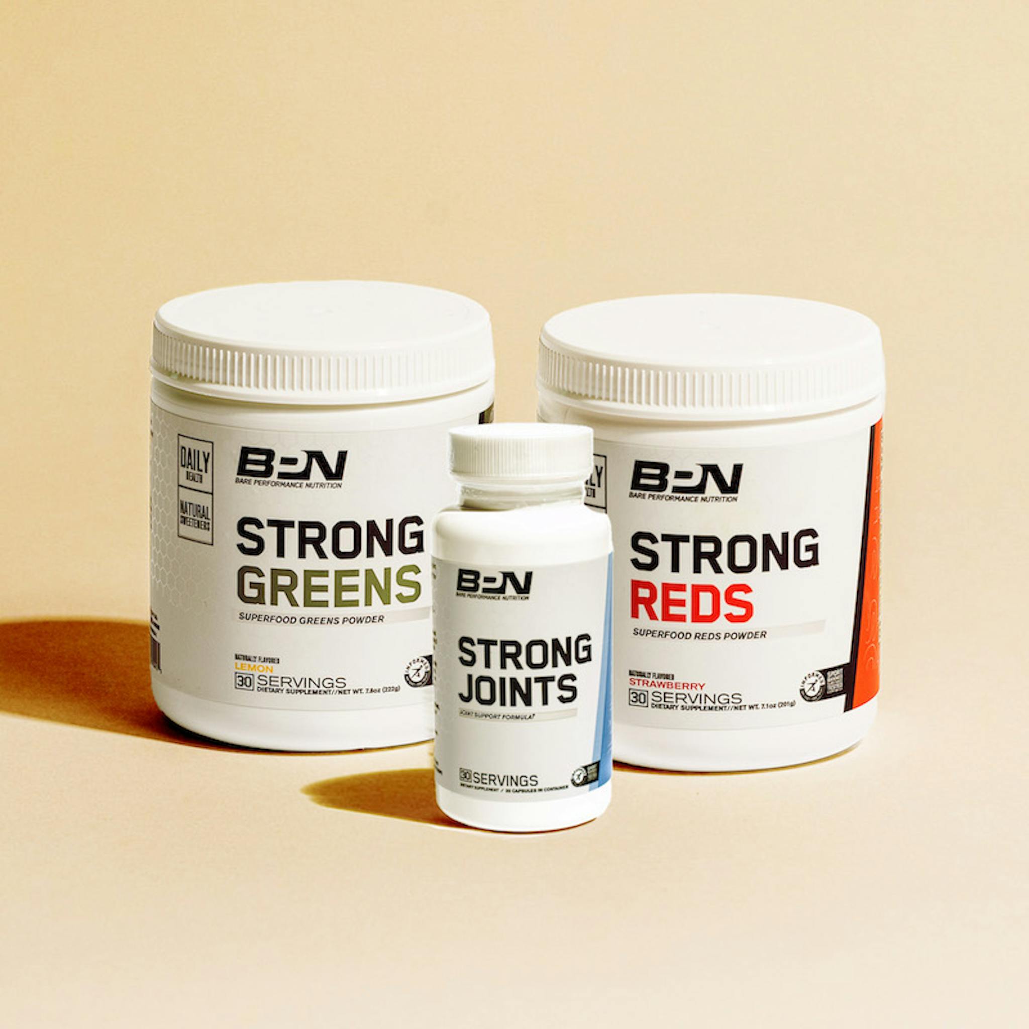 BPN Strong Greens, Strong Reds, & Strong Joints