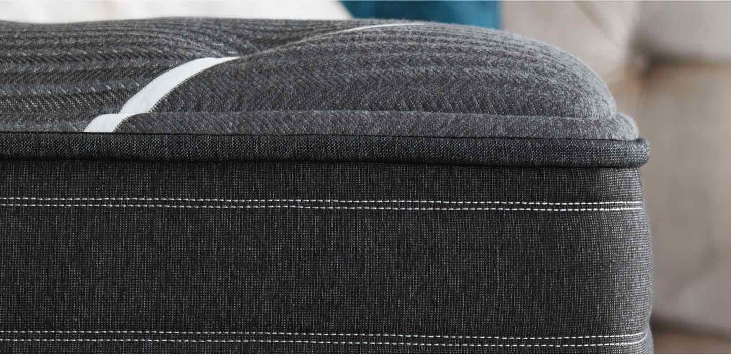 Closeup of corner of Beautyrest Mattress