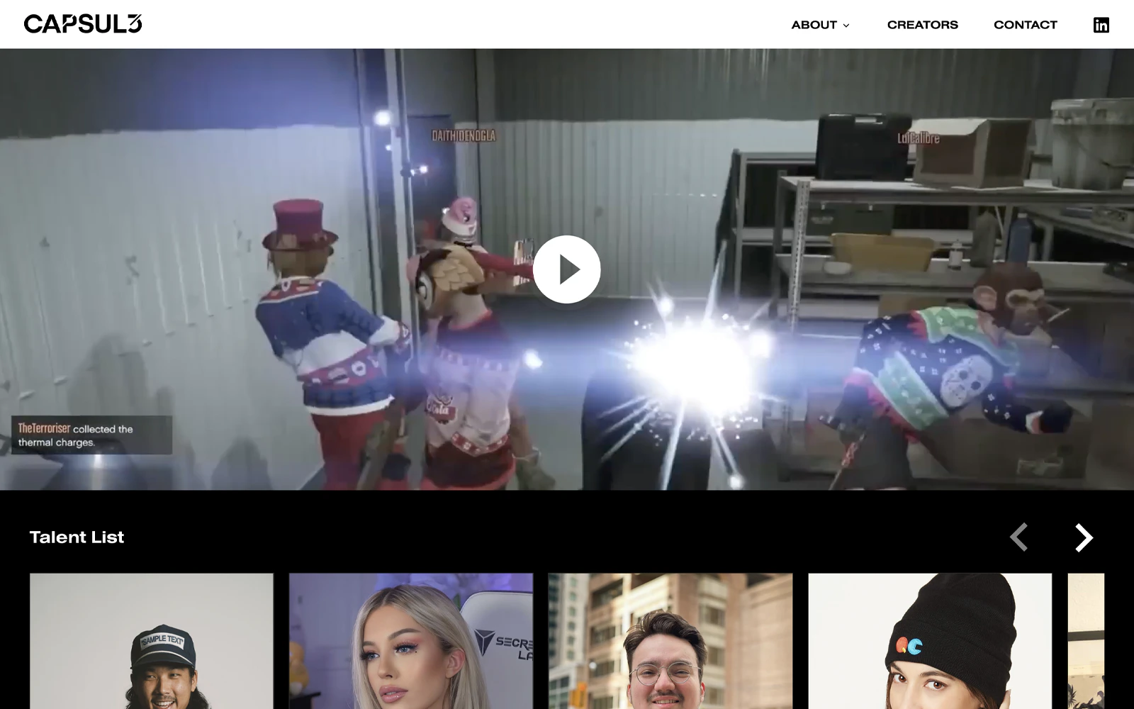 CAPSUL3 Brand & Digital Experience