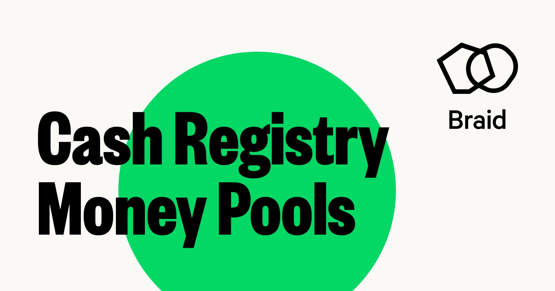 Cash Registry Money Pools