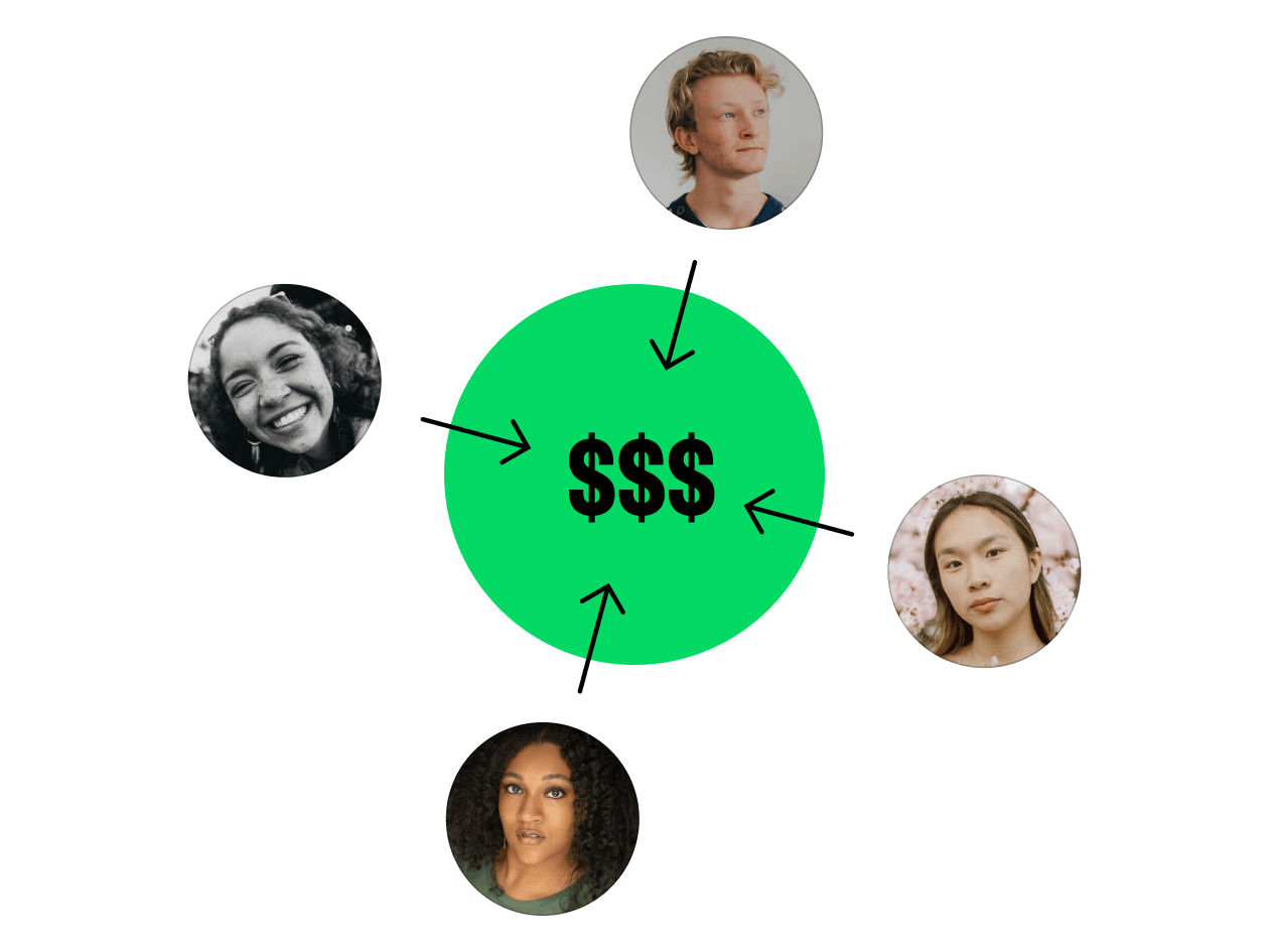 Add money to your pool