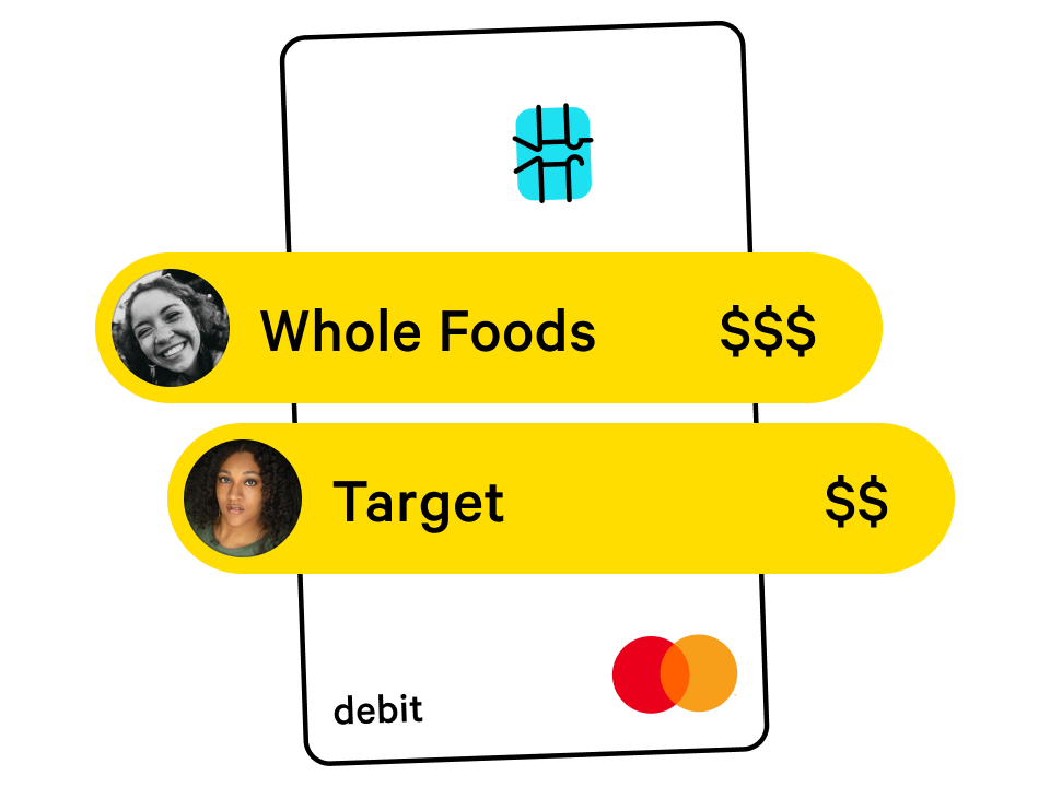 Spend or send money from the pool