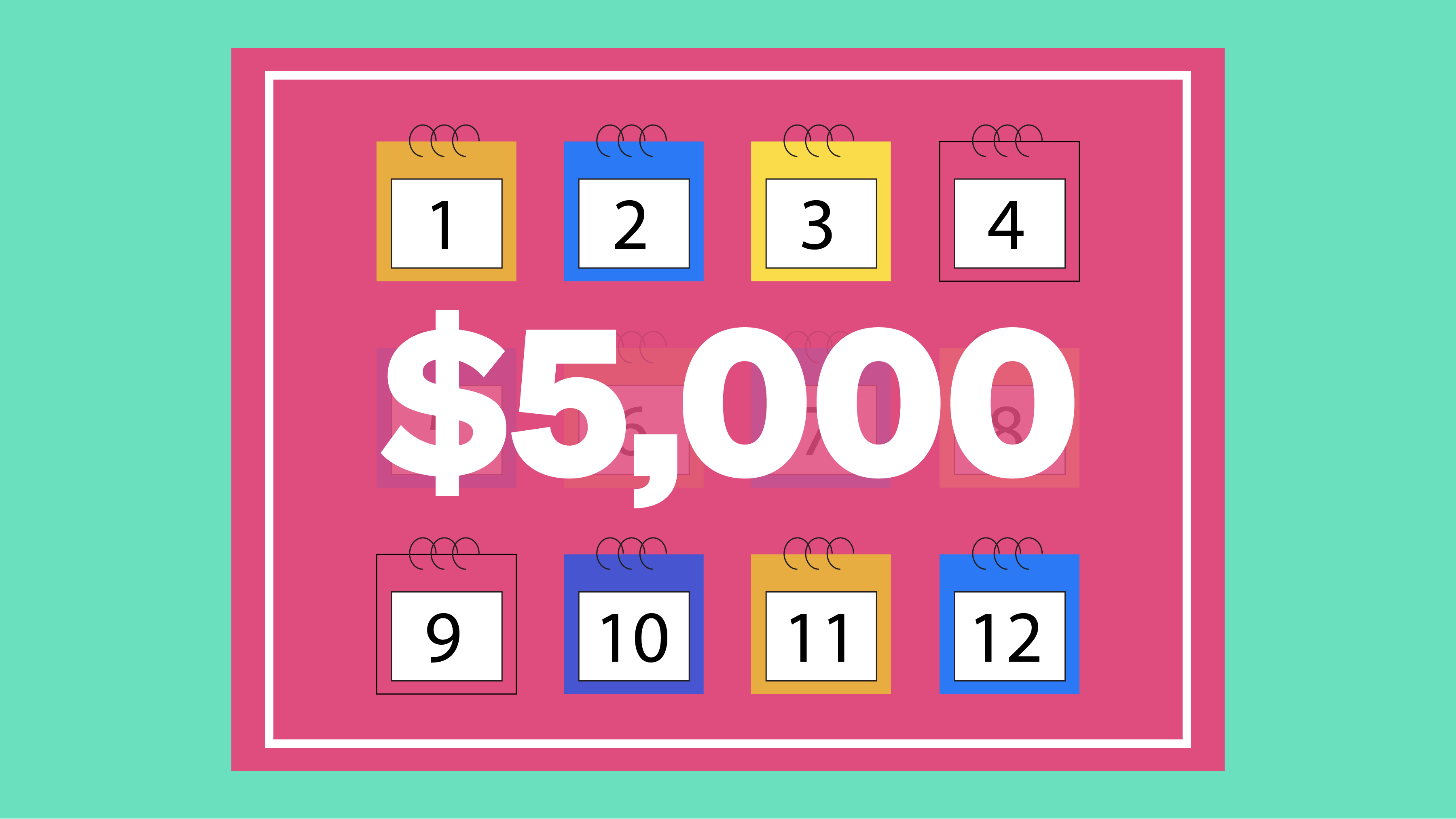 How to Tackle the $5000 in a Year Savings Challenge