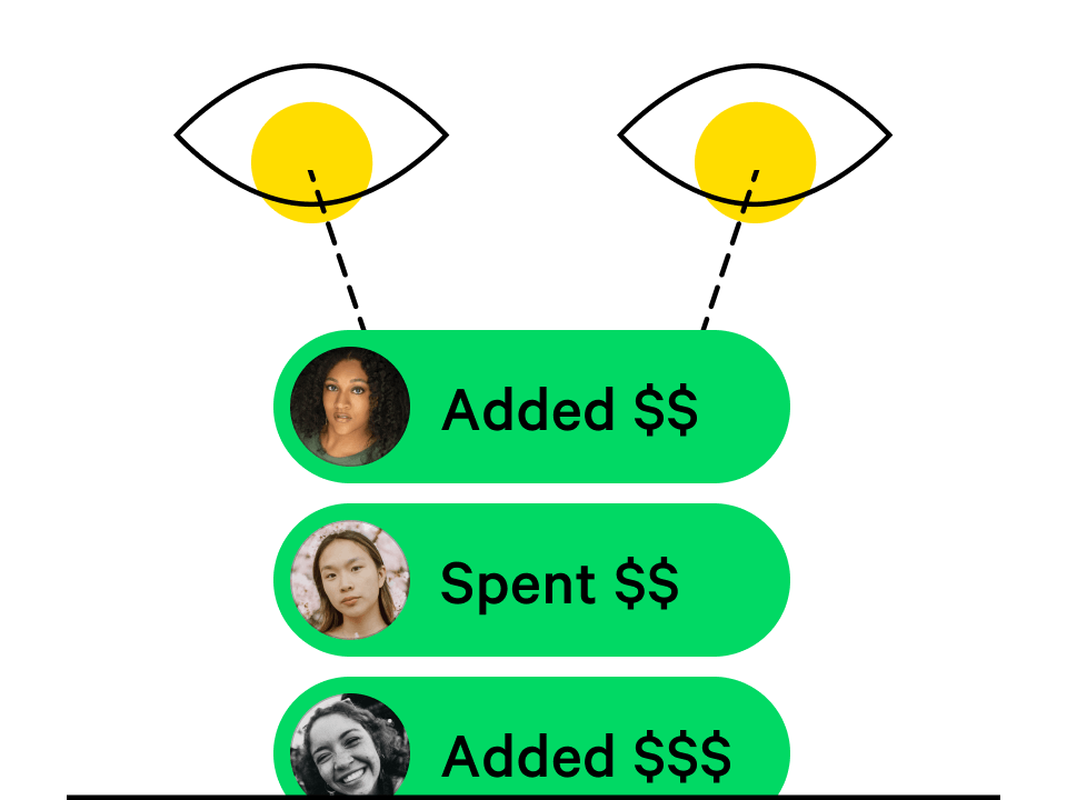 See transactions as they happen