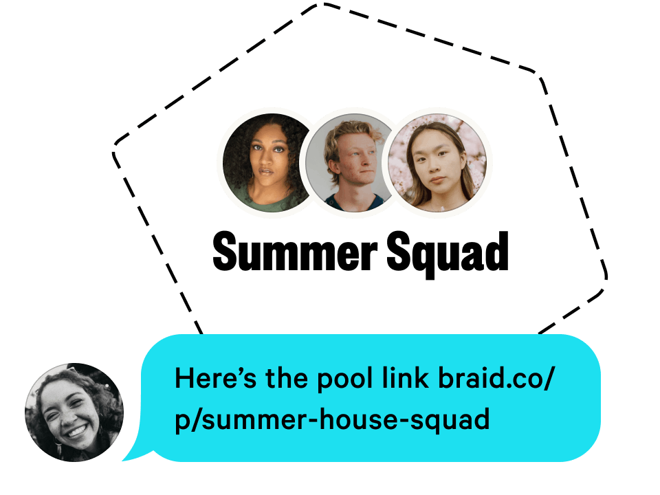 Customize and share the link