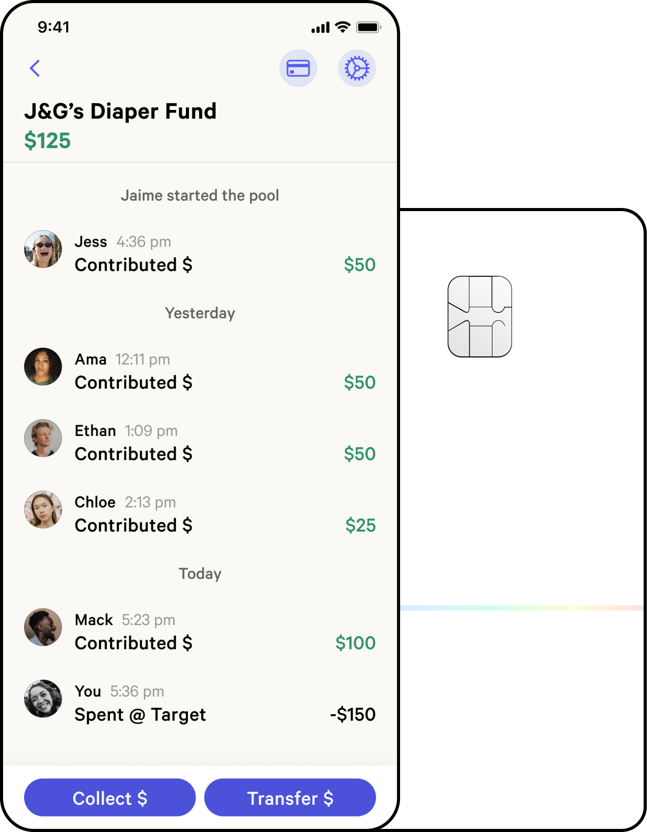 Pool Money for Baby Showers