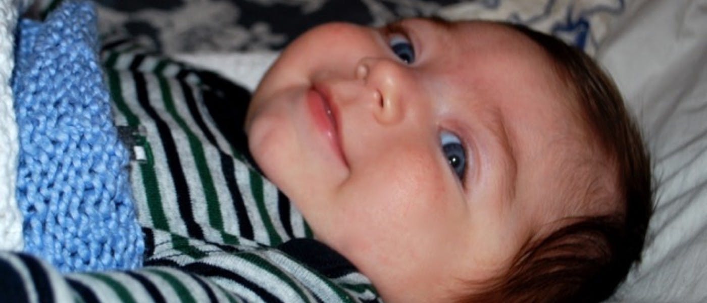 Carter lying down