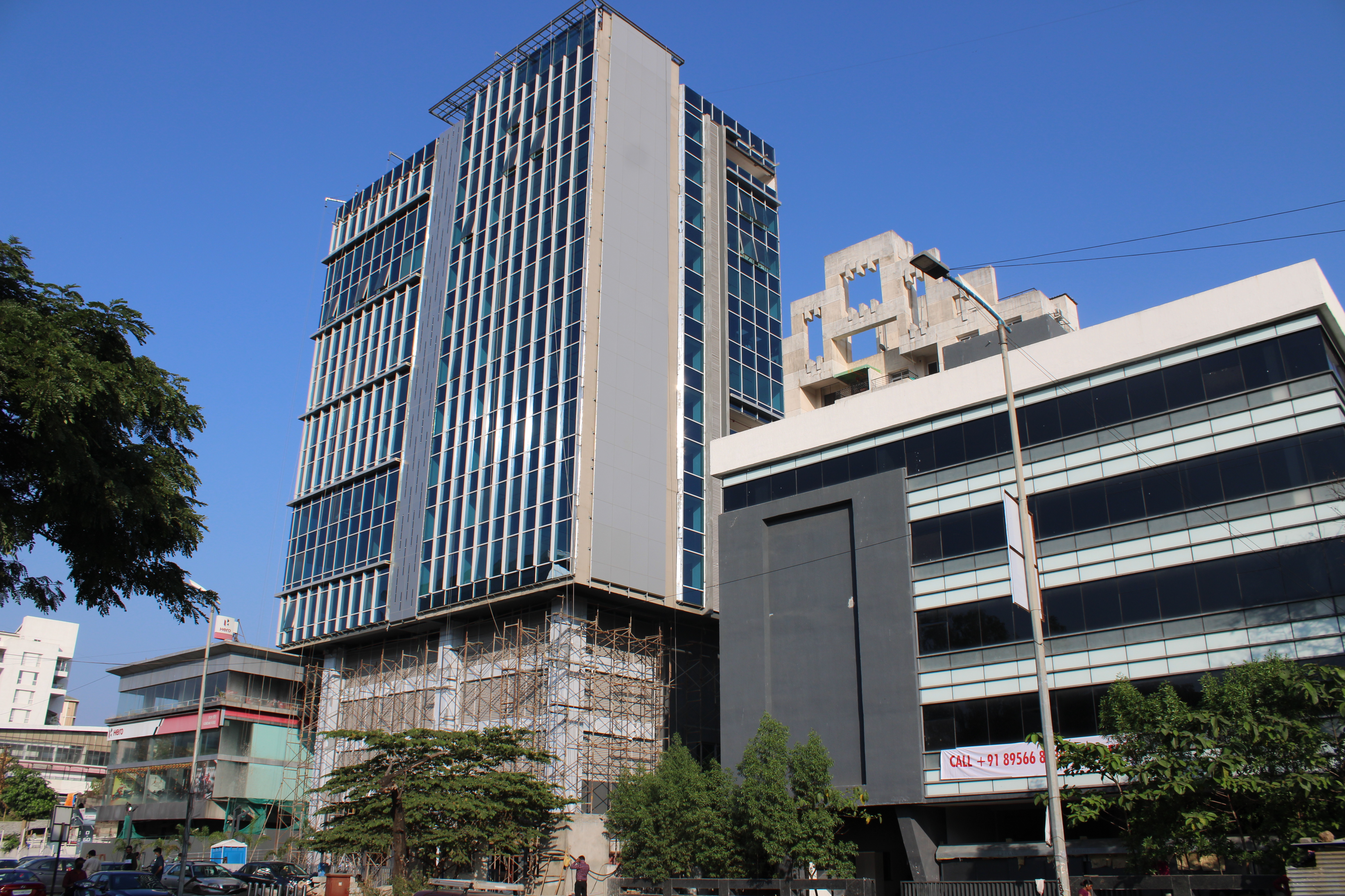 Vantage Tower Site Progress