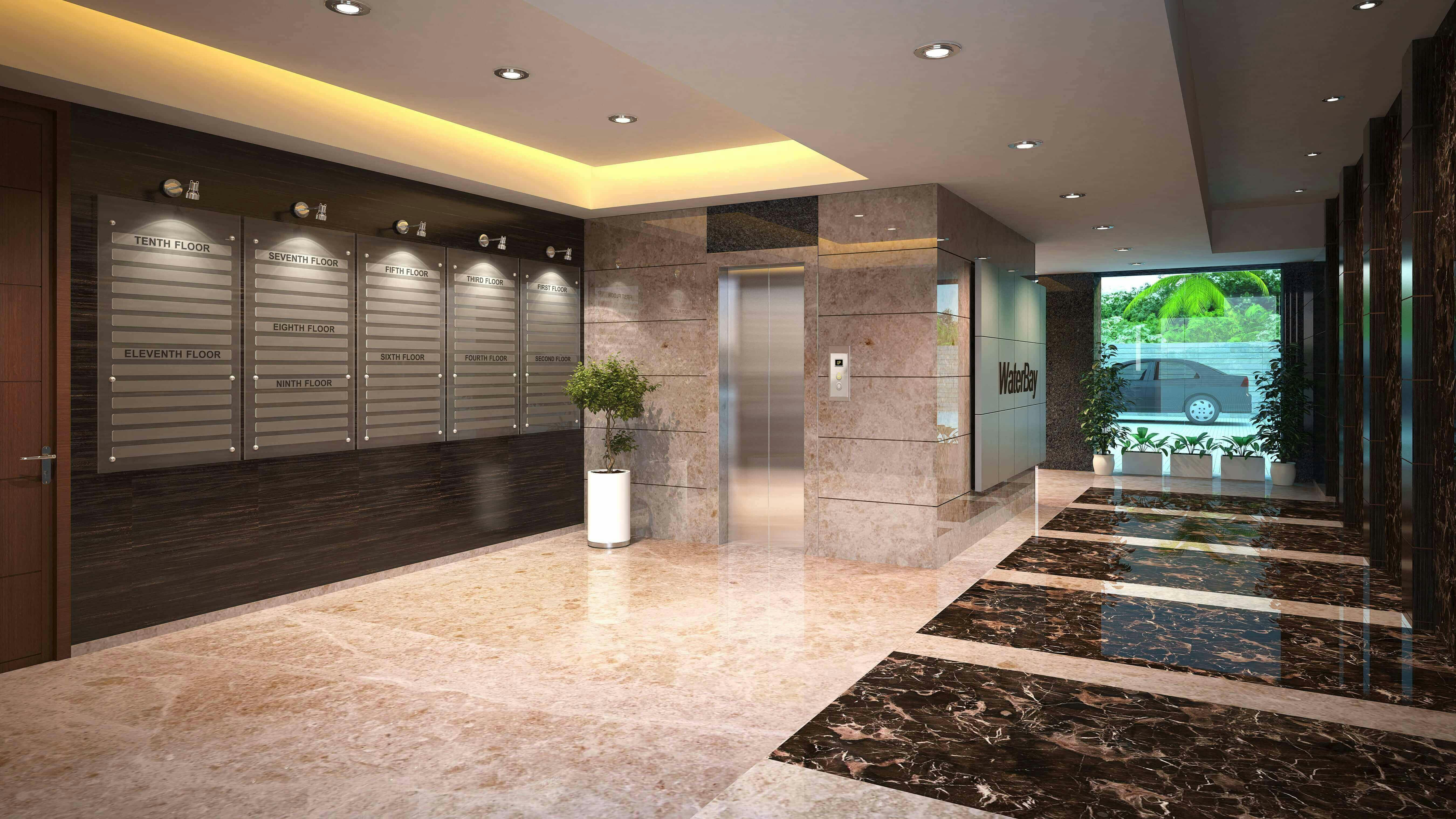 BramhaCorp WaterBay Lift Lobby