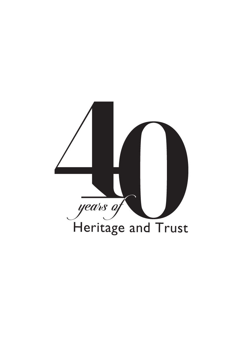 40 years of Heritage and Trust