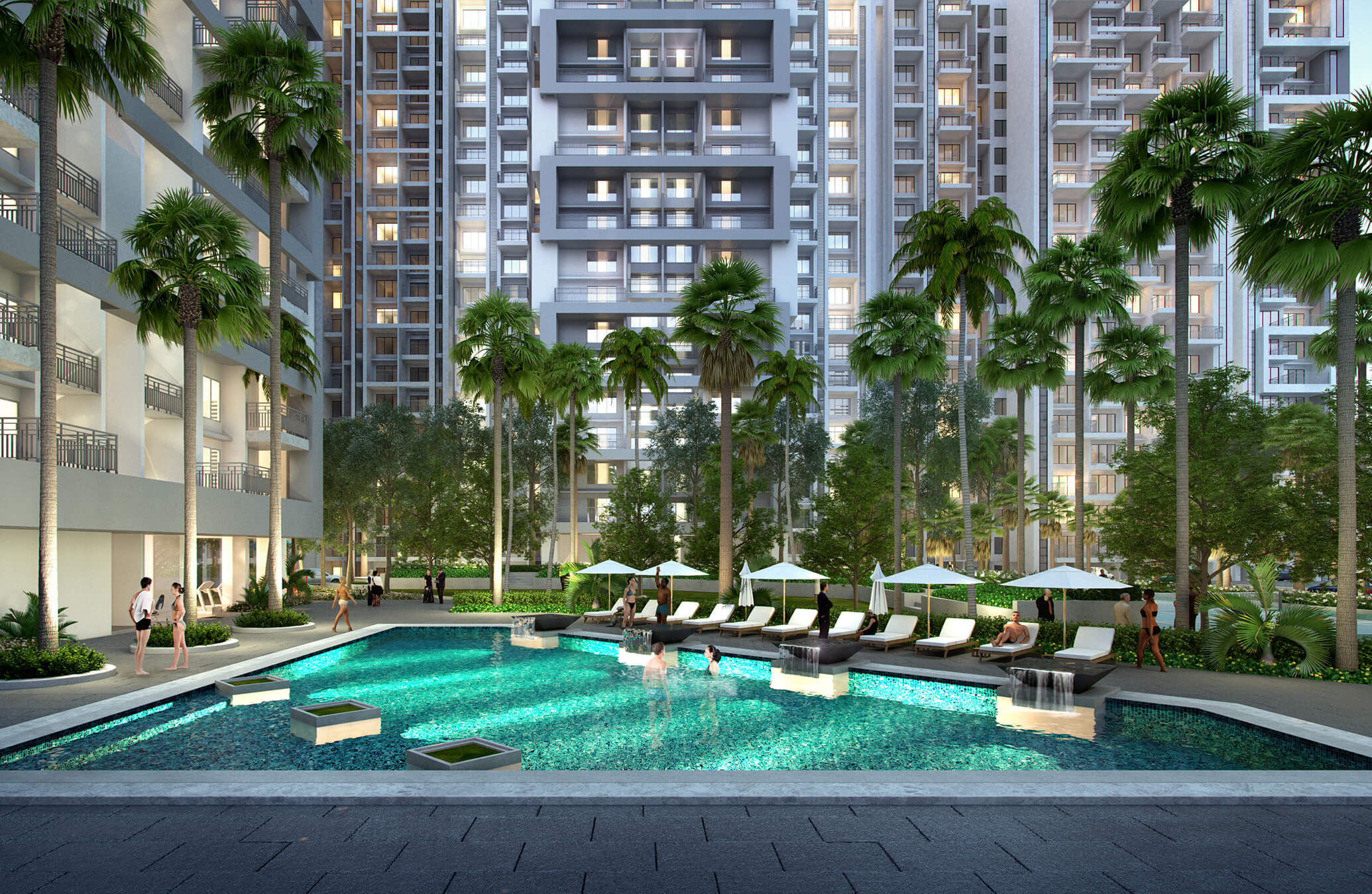 F Residences Swimming Pool