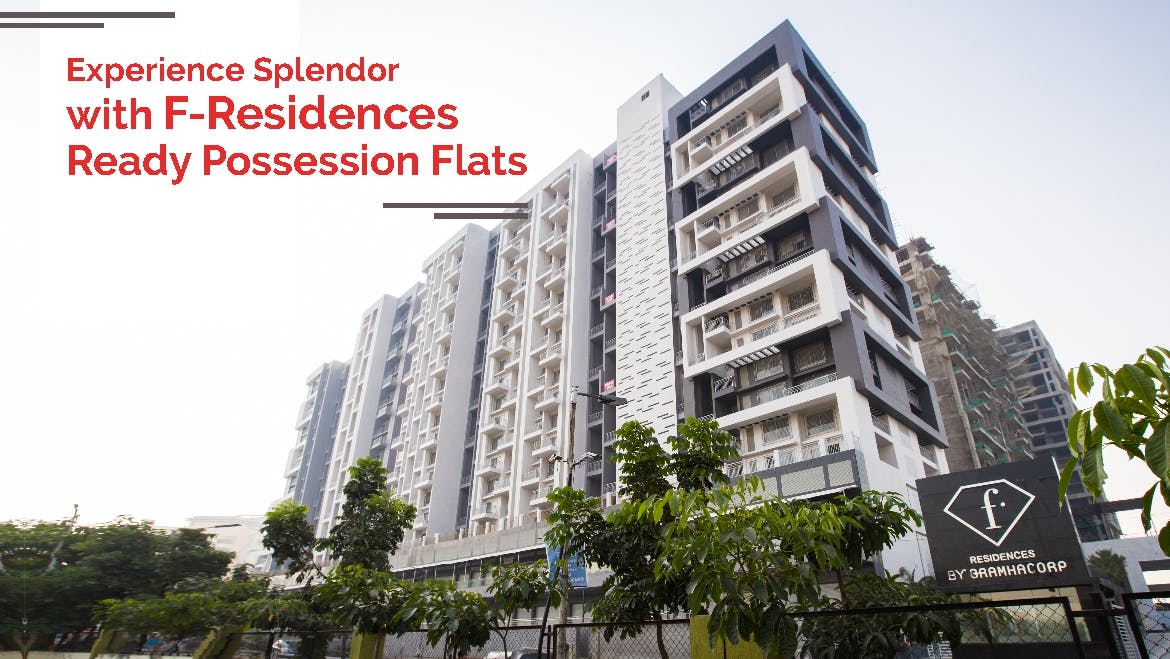 Experience Splendor with F-Residences - Ready Possession Flats