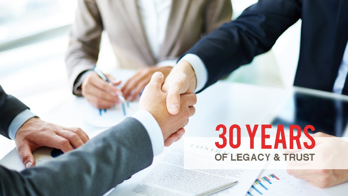 30 years of Legacy & Trust