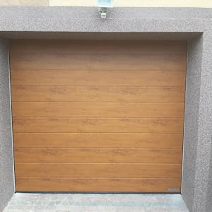 Brama Garażowa Hormann RenoMatic 2020 Przetłoczenia M Deococolor Golden Oak