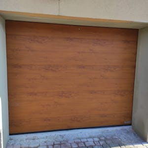 Brama Garażowa Hormann RenoMatic Przetłoczenia M Decocolor Golden Oak