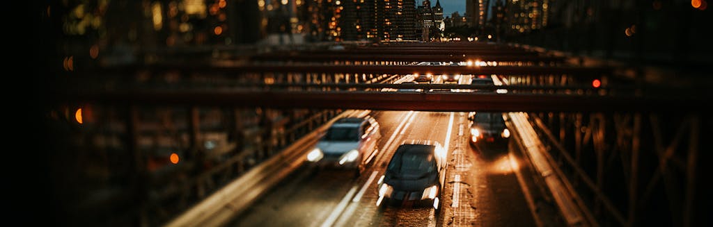 evening rush hour cars and motorist coverage