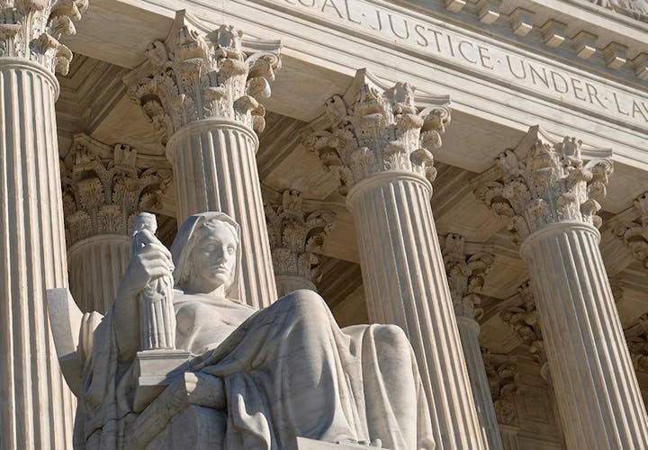 Justice building representing social science
