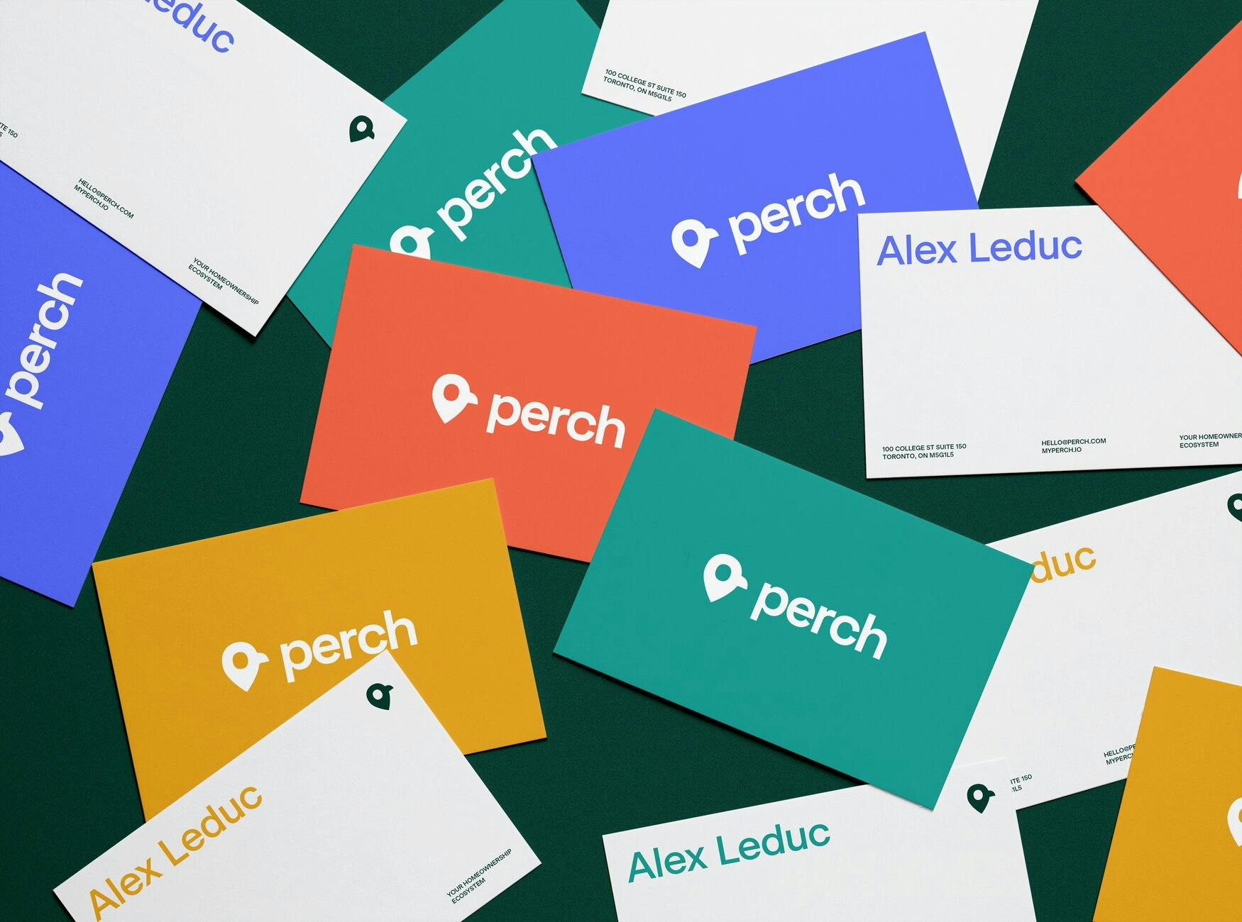 Perch business cards