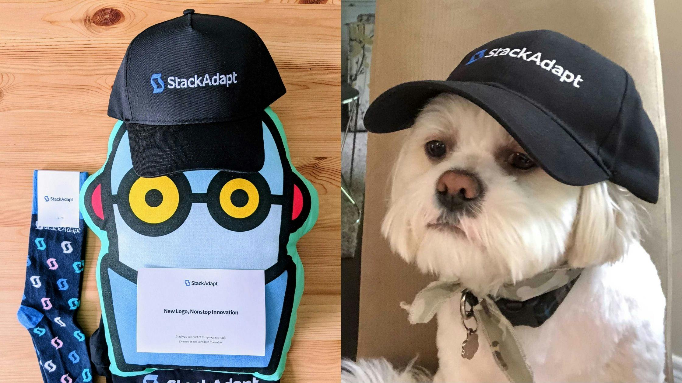 Everyone wanted swag with the new logo on it!