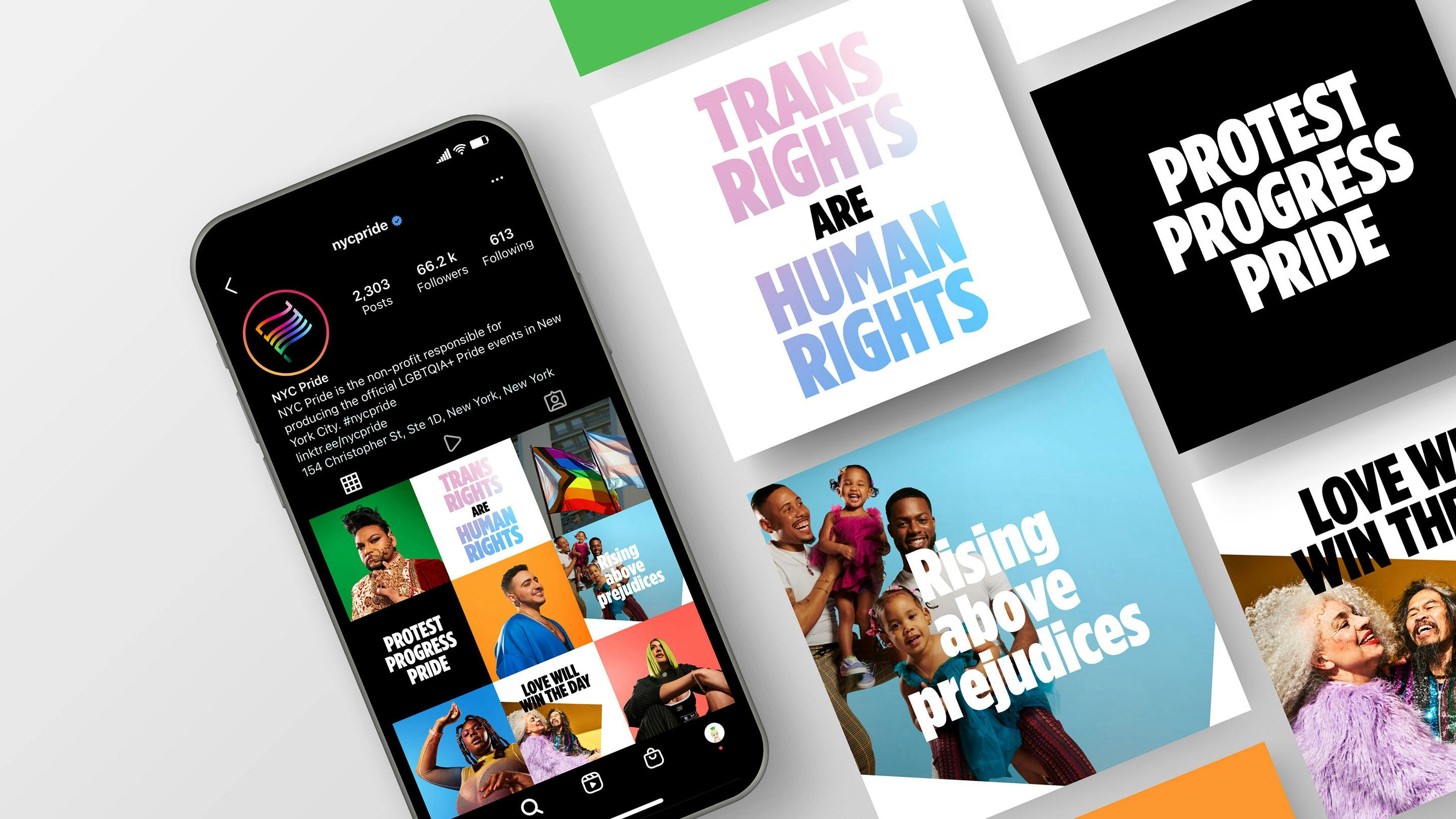 NYC Pride Instagram & Messaging