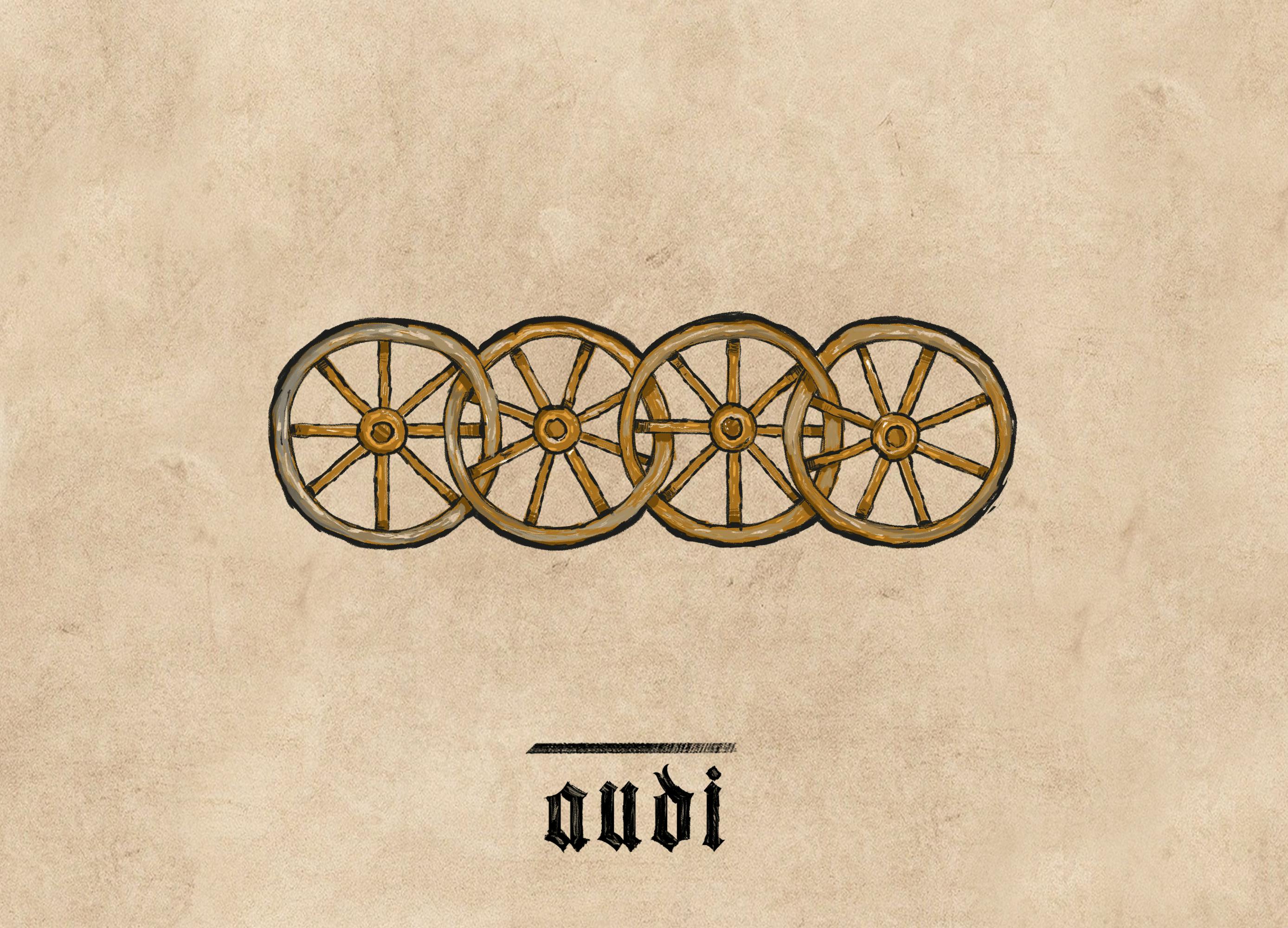 Audi medieval logo