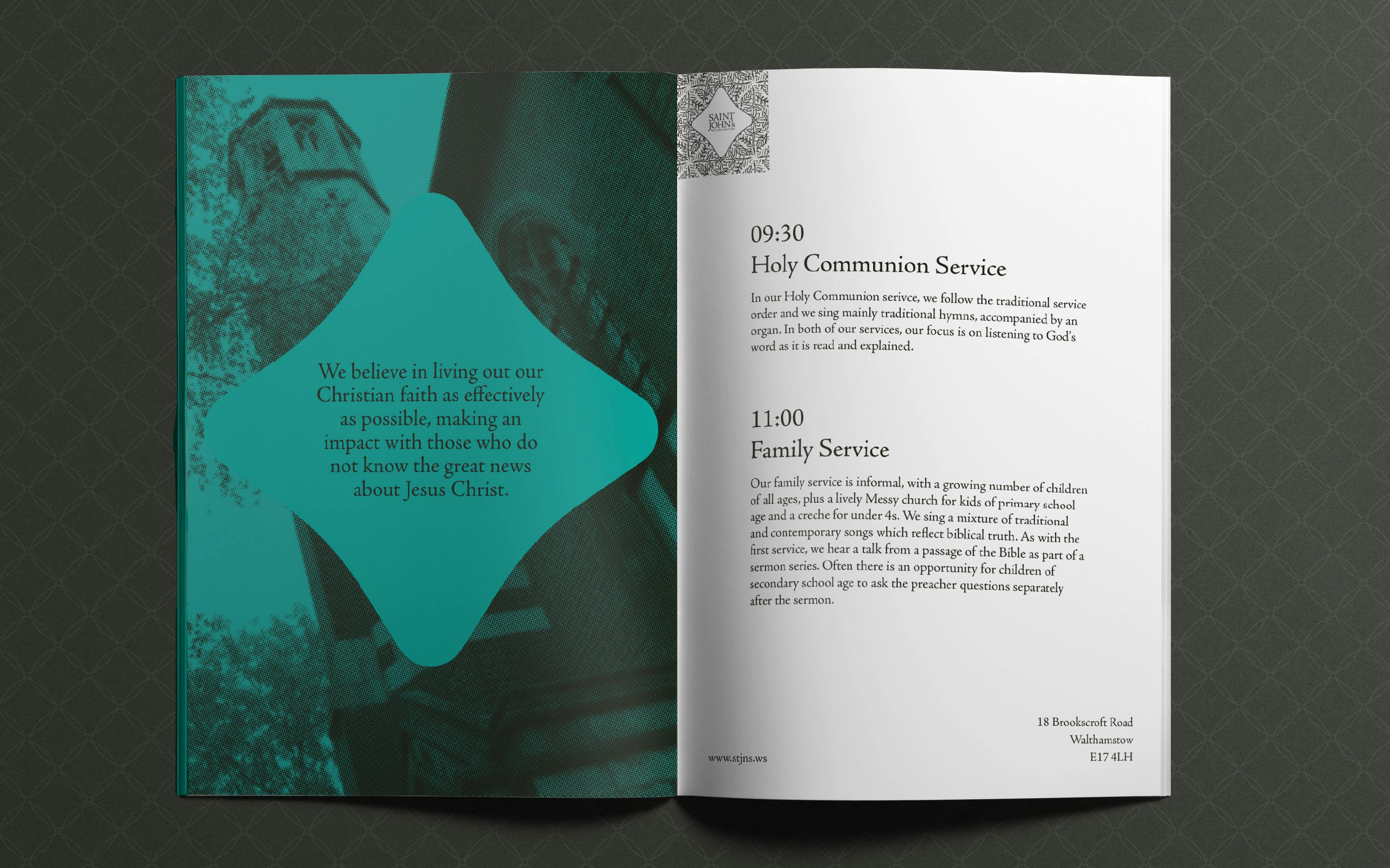 Saint John's Walthamstow Church brochure