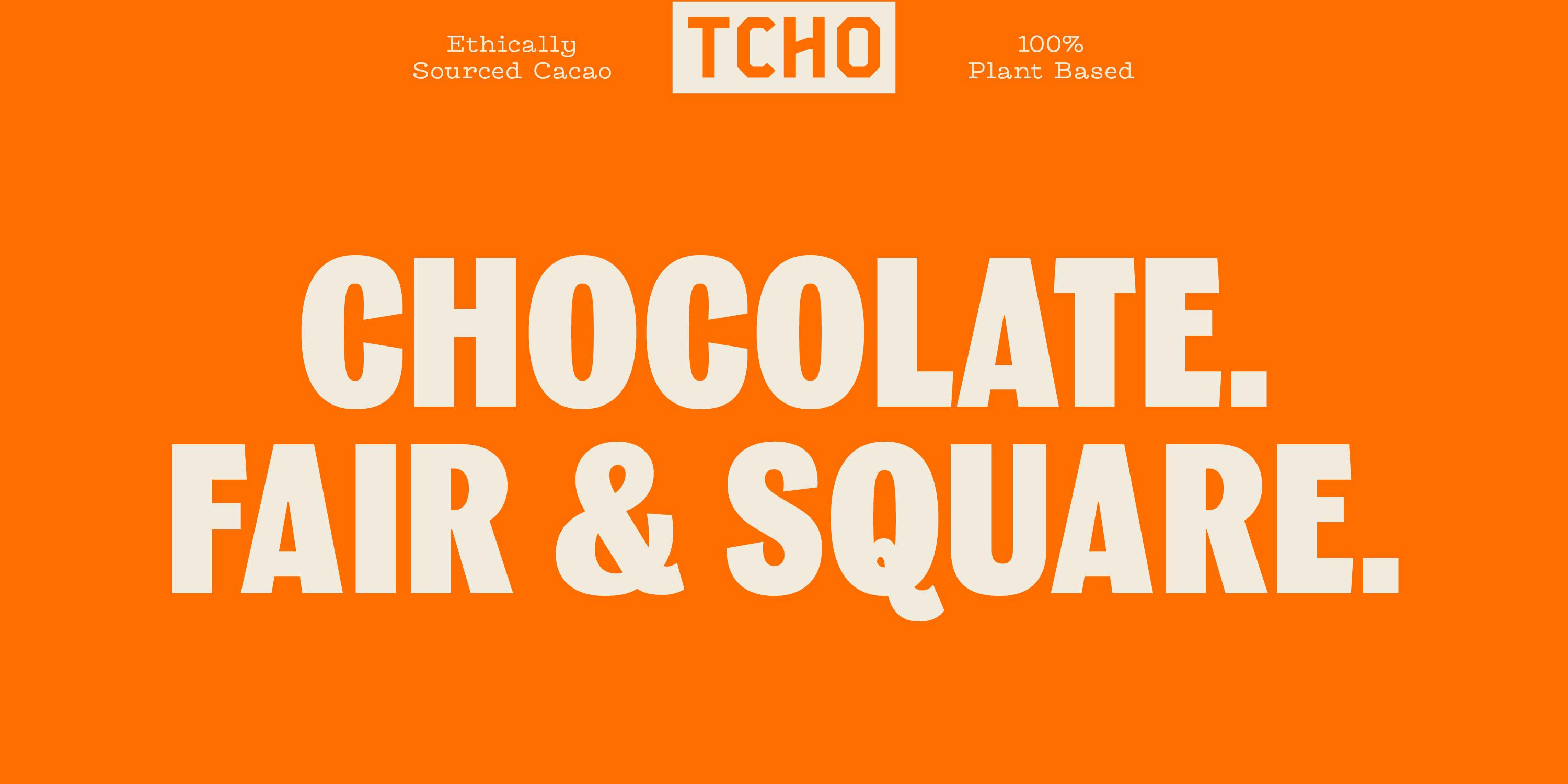 TCHO Chocolate Fair & Square