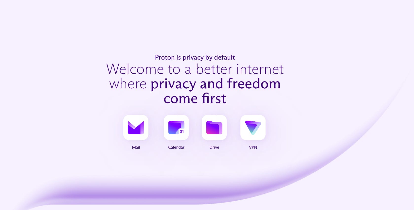 Proton homepage