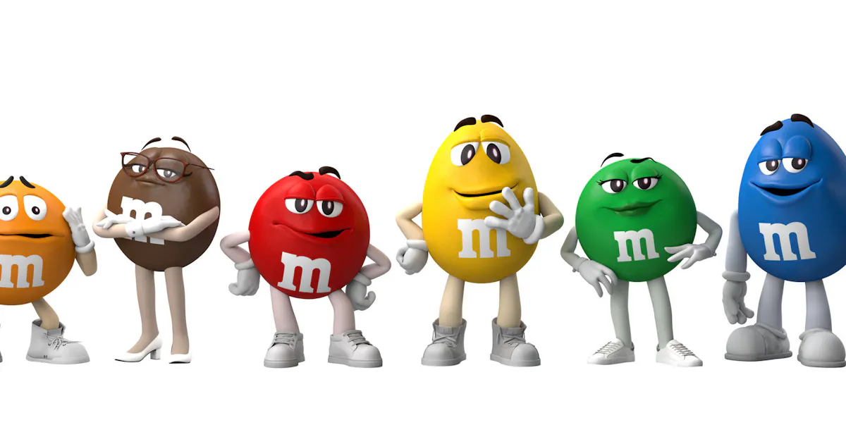 M&M's new cast of characters and personalities