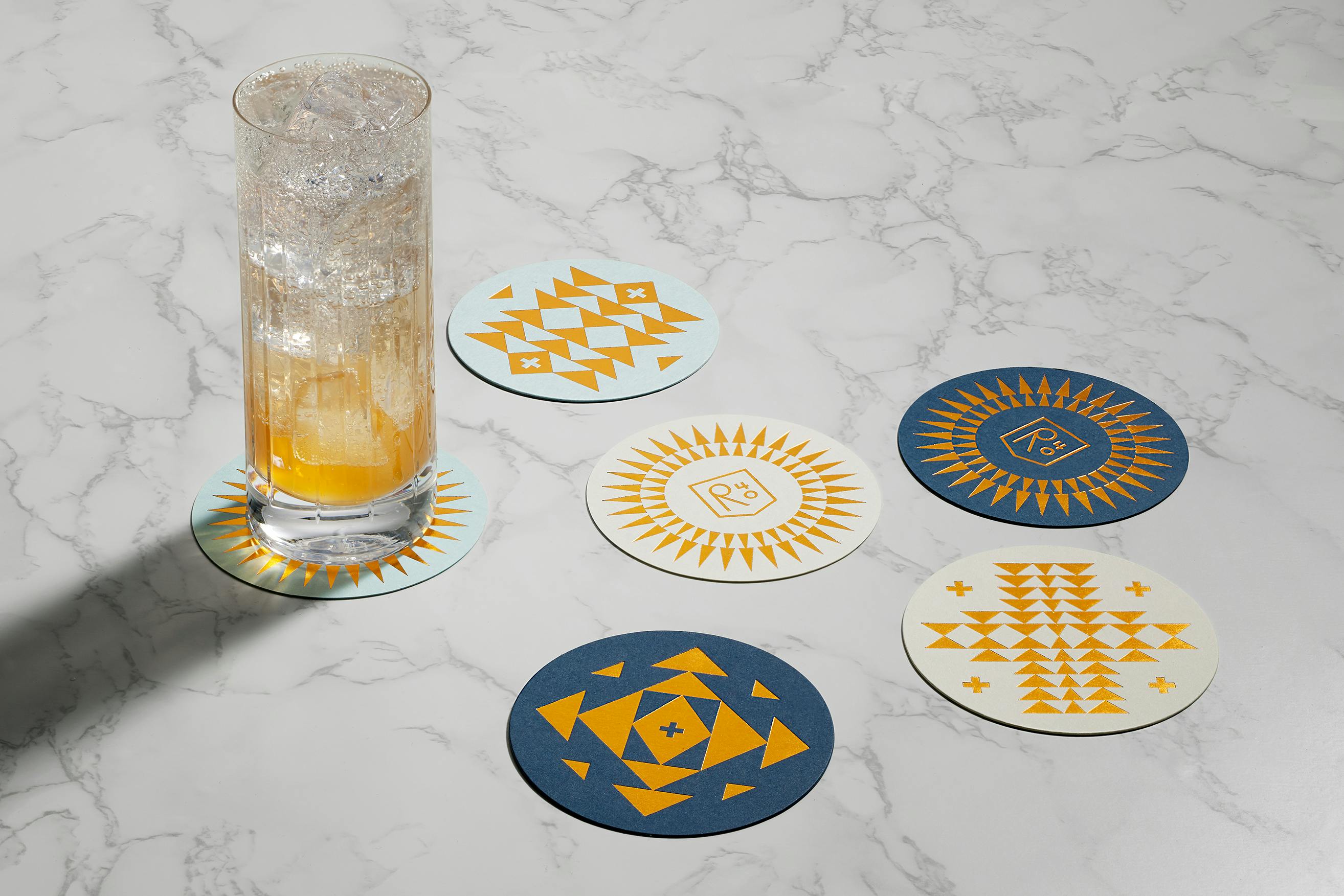 Classy coasters