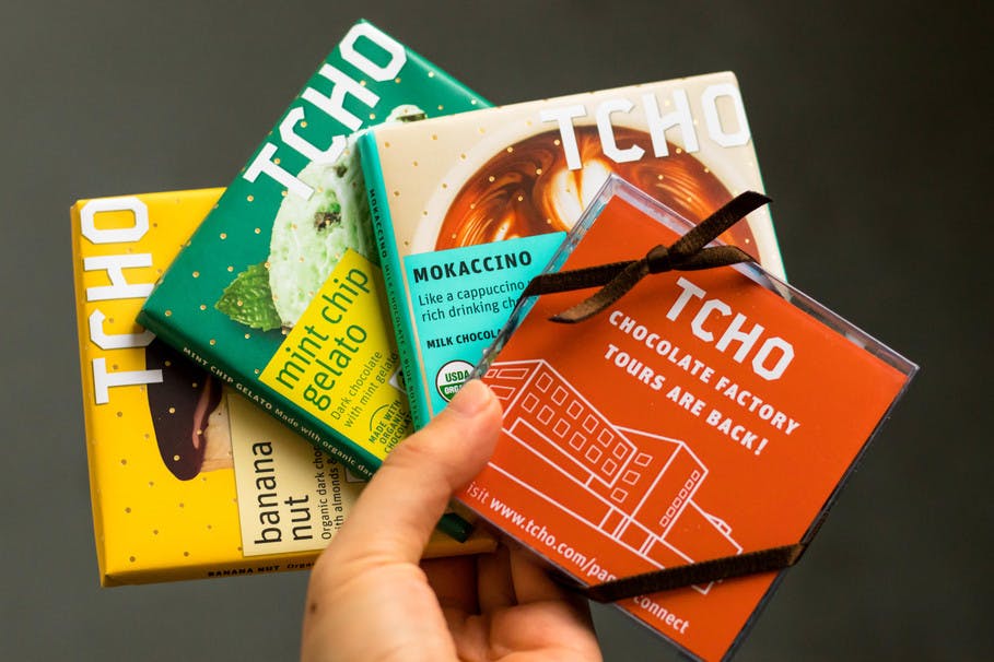 Previous TCHO packaging