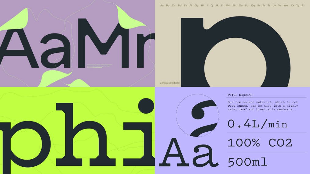 Amphico font