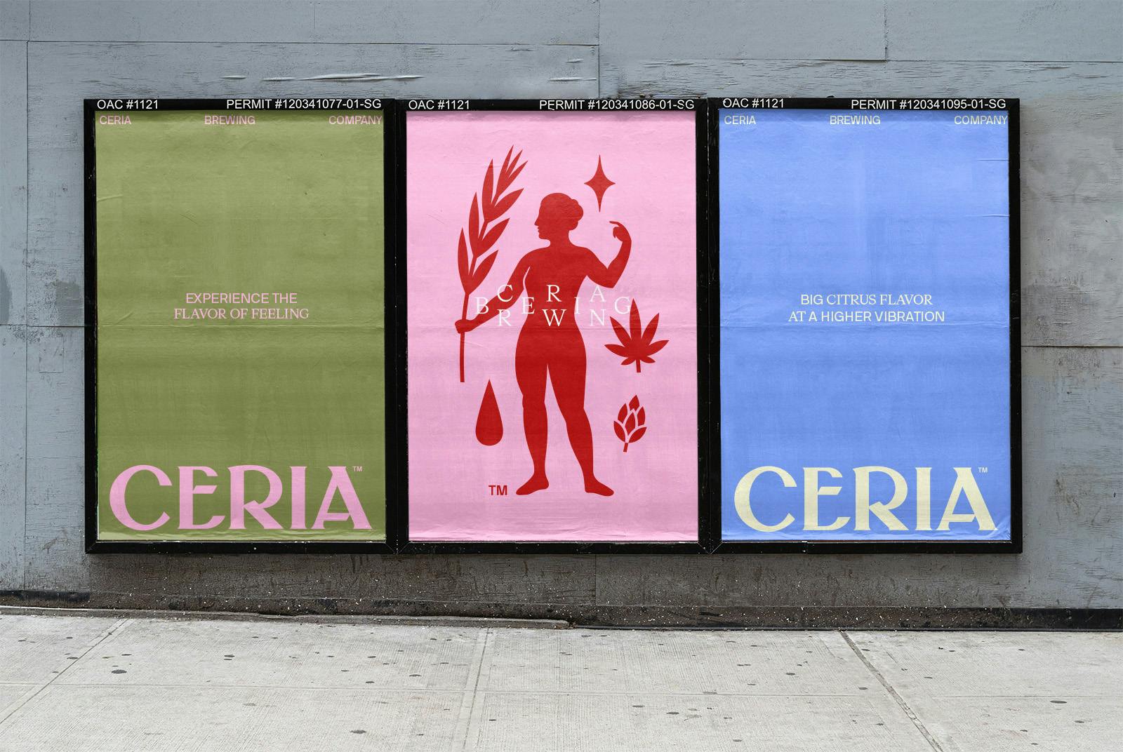 Ceria posters by Mother Design